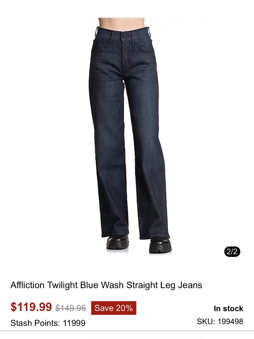 Affliction Jeans - Picture 3 of 6
